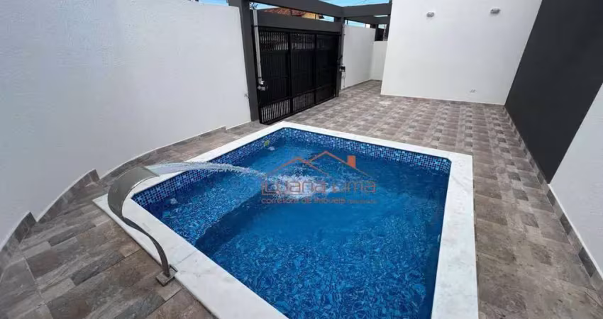 Casa com 2 dormitórios à venda por r$ 400.000 - vila atlântica - mongaguá/sp