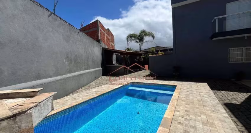 Casa com 2 dormitórios à venda por r$ 320.000 - vera cruz - mongaguá/sp