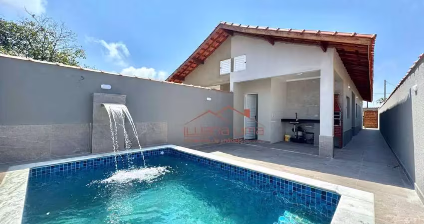 Casa com 2 dormitórios à venda, 66 m² por r$ 344.900 - jardim são fernando - itanhaém/sp