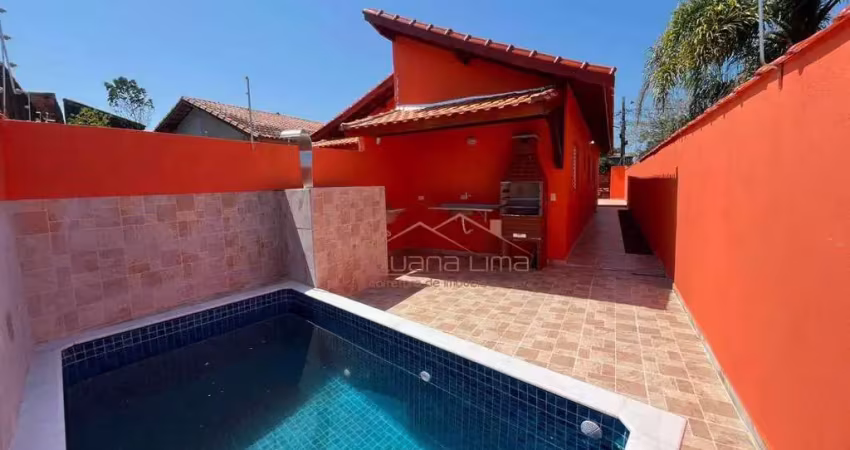 Casa com 2 dormitórios à venda, 65 m² por r$ 235.000,00 - jardim das palmeiras - itanhaém/sp