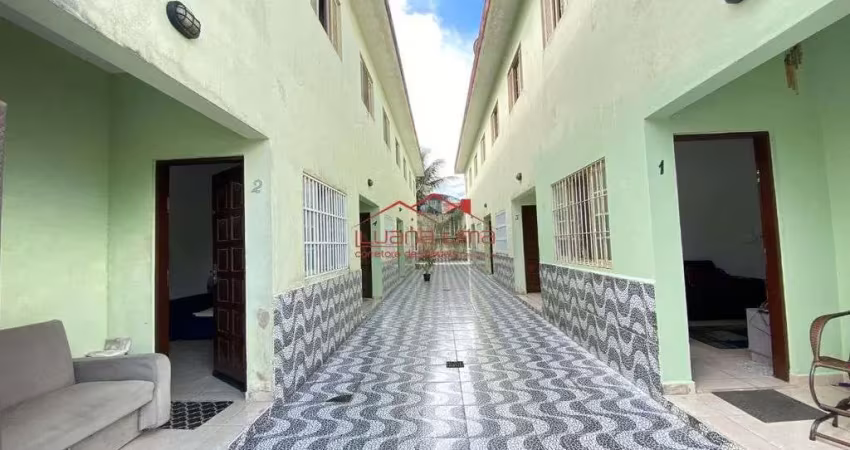 Sobrado em condomínio à venda em balneário itaguaí, mongaguá - sp