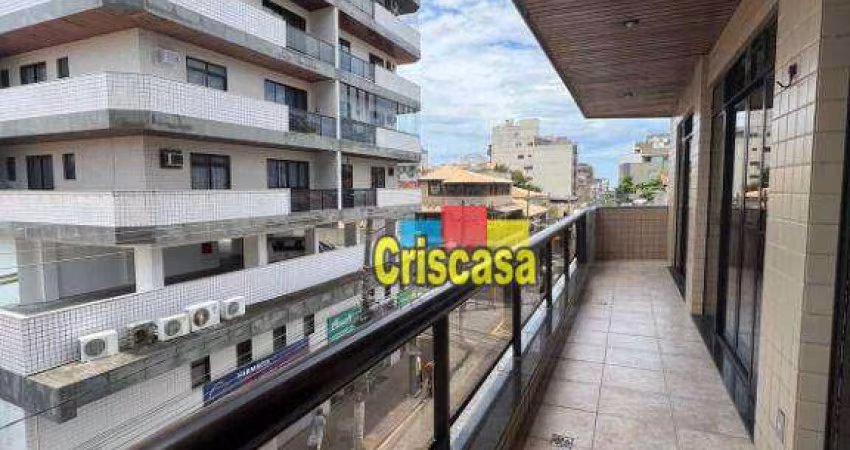 Apartamento com 3 dormitórios à venda, 98 m² por R$ 750.000,00 - Centro - Cabo Frio/RJ