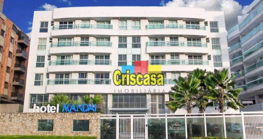 Apartamento com 1 dormitório à venda, 56 m² por R$ 750.000,00 - Braga - Cabo Frio/RJ