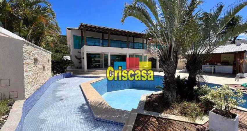 Casa com 5 dormitórios à venda, 539 m² por R$ 8.000.000,00 - Gamboa - Cabo Frio/RJ
