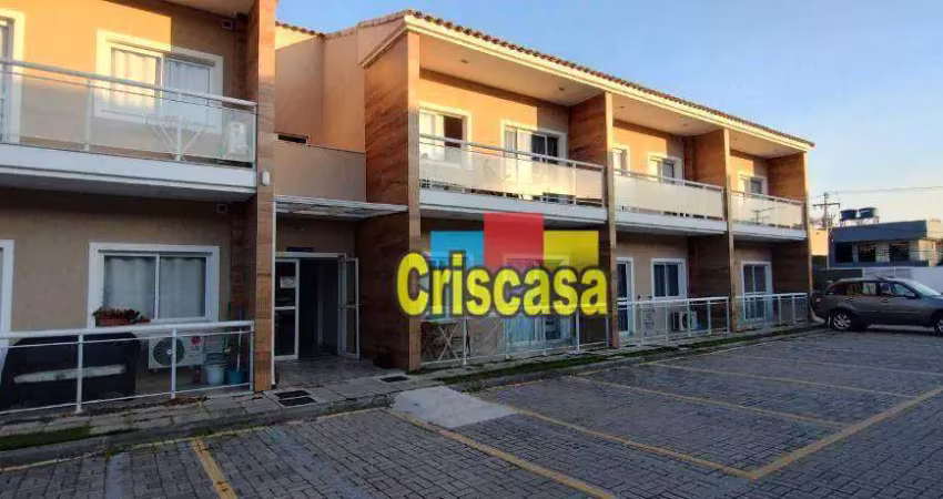 Apartamento com 1 dormitório, 46 m² - venda por r$ 450.000,00 ou aluguel por r$ 2.522,00/mês - portinho - cabo frio/rj