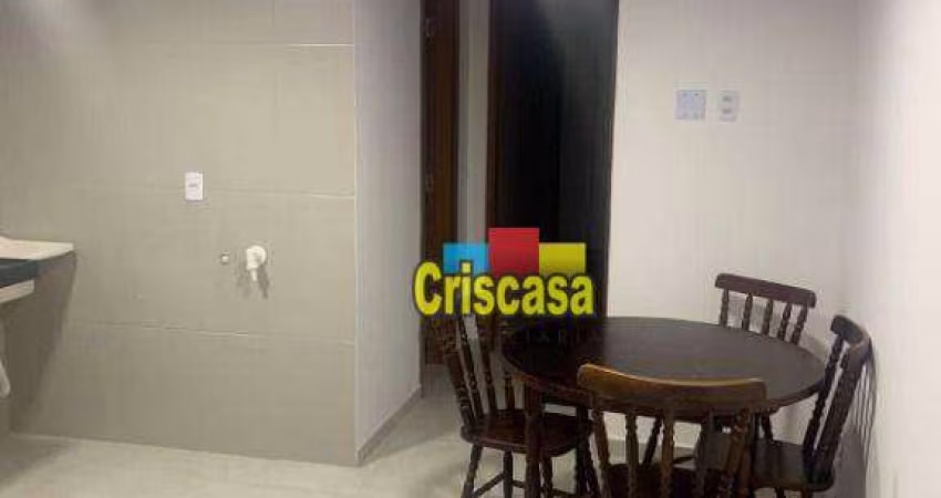 Apartamento com 1 dormitório para alugar, 60 m² por R$ 2.000,00/mês - Jardim Flamboyant - Cabo Frio/RJ
