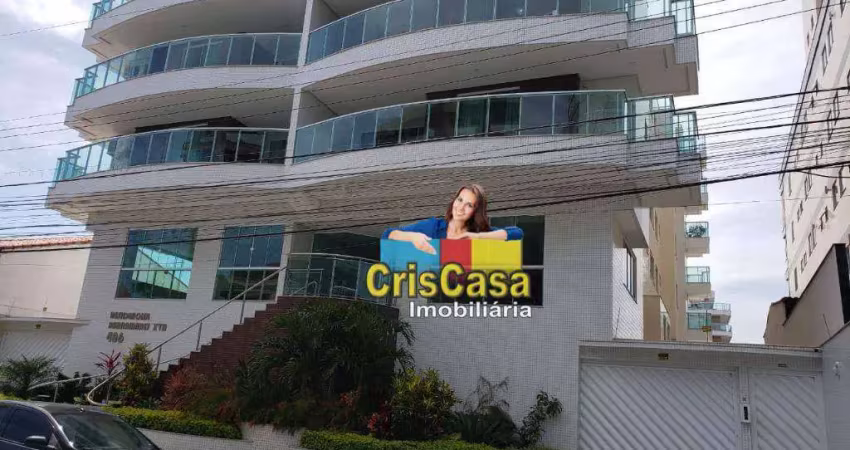 Apartamento com 3 dormitórios para alugar, 130 m² por r$ 6.299,76/mês - vila nova - cabo frio/rj
