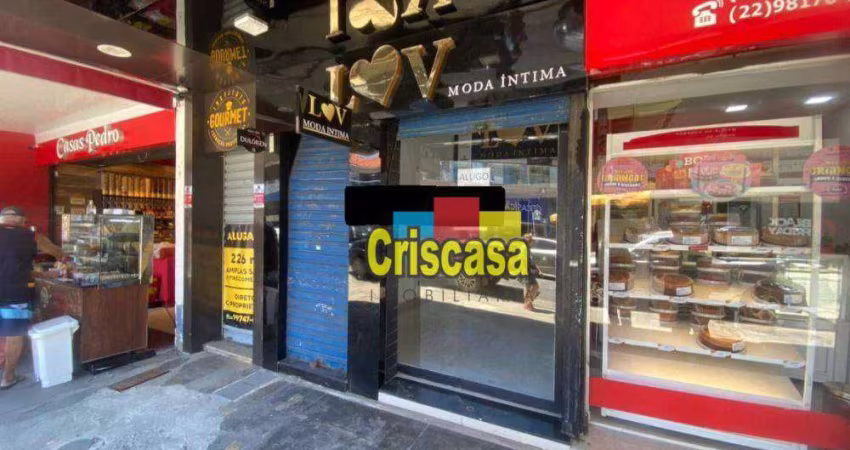 Loja para alugar, 58 m² por R$ 8.635,18/mês - Centro - Cabo Frio/RJ