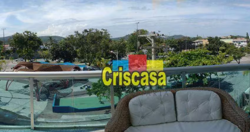 Apartamento com 4 dormitórios, 156 m² - venda por R$ 1.210.000,00 ou aluguel por R$ 6.600,00/ano - Passagem - Cabo Frio/RJ