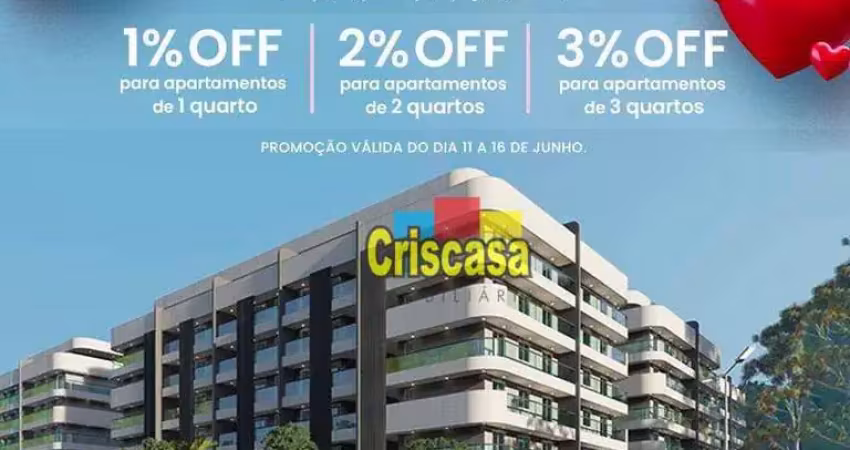 Apartamento Duplex com 2 dormitórios à venda, 131 m² por R$ 922.963,85 - Prainha - Arraial do Cabo/RJ