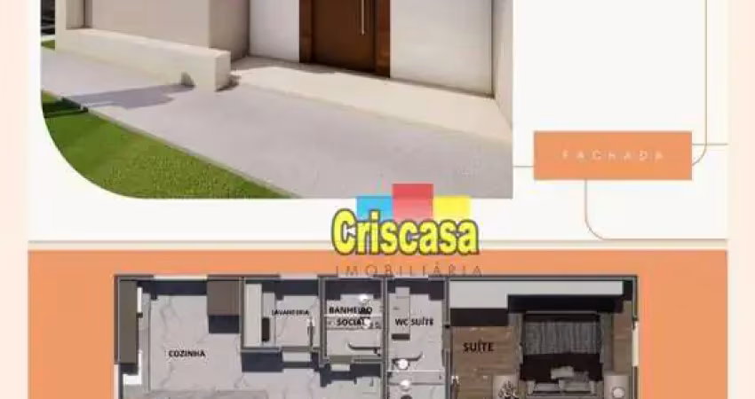 Casa à venda, 65 m² por R$ 350.000,00 - Guriri - Cabo Frio/RJ