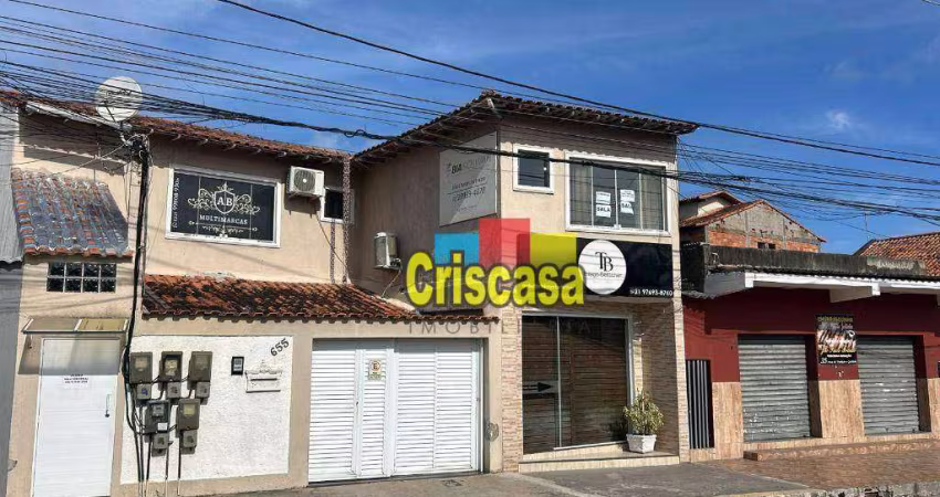 Sala para alugar, 60 m² por R$ 1.476,00/mês - Parque Burle - Cabo Frio/RJ