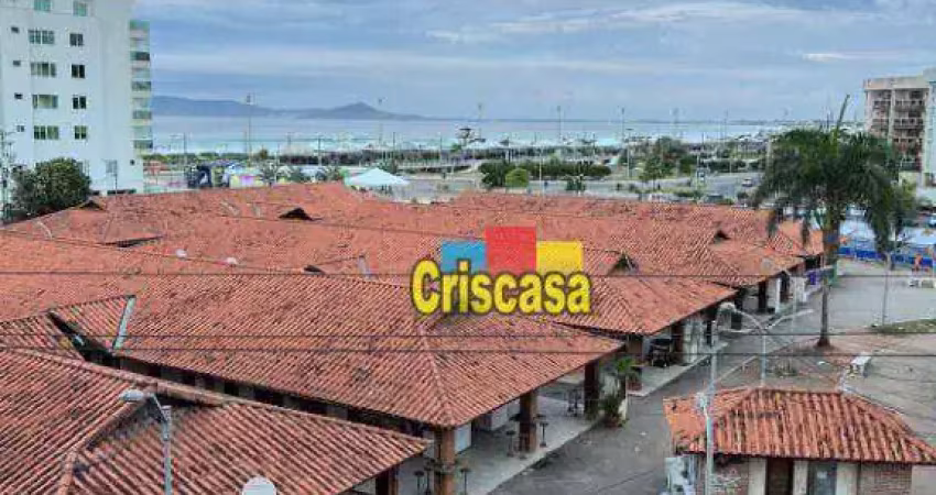 Apartamento com 1 dormitório à venda, 45 m² por r$ 570.000,00 - vila nova - cabo frio/rj