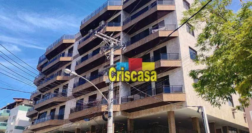 Apartamento com 3 dormitórios à venda, 140 m² por R$ 730.000,00 - Passagem - Cabo Frio/RJ