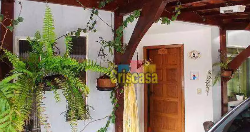 Casa com 3 dormitórios à venda, 91 m² por r$ 440.000,00 - palmeiras - cabo frio/rj