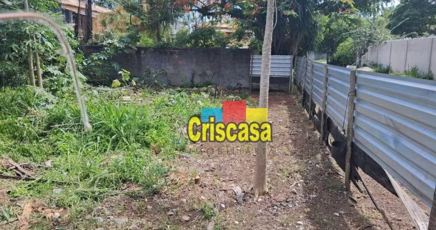 Terreno à venda, 595 m² por r$ 800.000,00 - palmeiras - cabo frio/rj