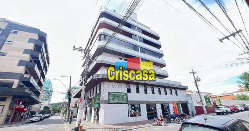 Apartamento com 1 dormitório à venda, 65 m² por r$ 560.000,00 - centro - cabo frio/rj