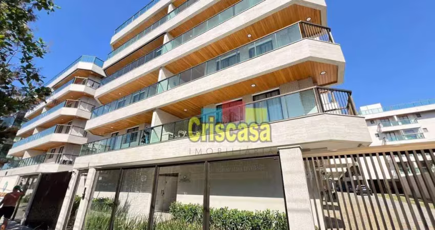 Apartamento com 2 dormitórios à venda, 73 m² por r$ 750.000,00 - vila nova - cabo frio/rj