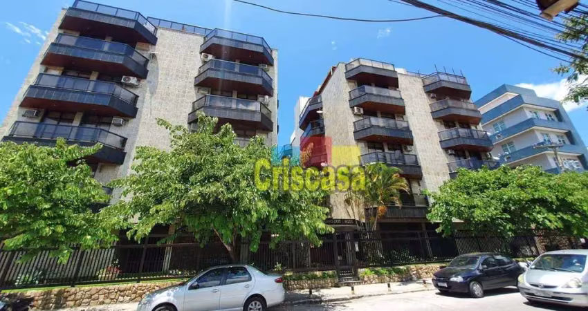Apartamento com 3 dormitórios à venda, 128 m² por r$ 650.000,00 - passagem - cabo frio/rj