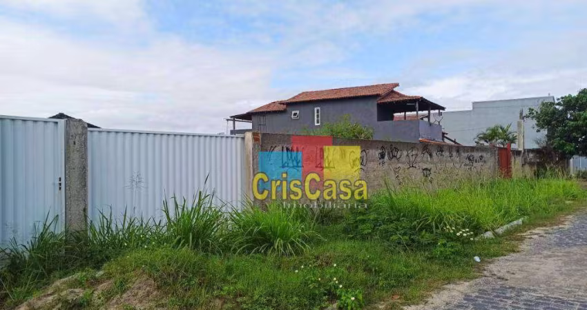 Terreno à venda, 570 m² por R$ 520.000,00 - Foguete - Cabo Frio/RJ