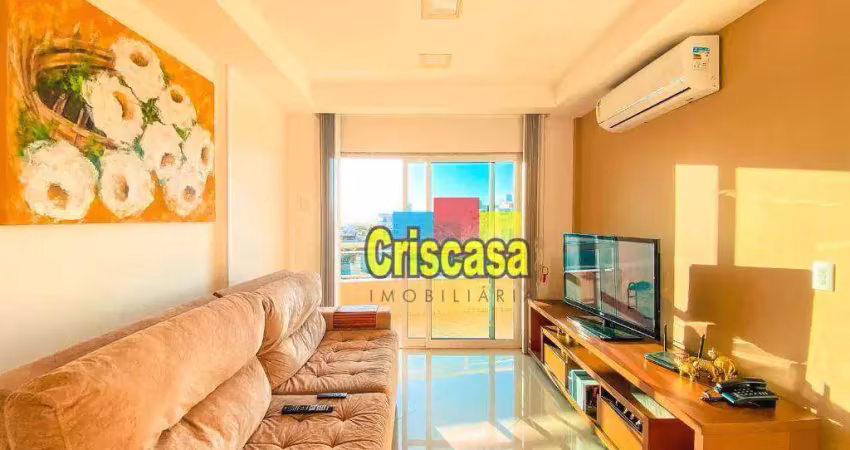 Apartamento com 3 dormitórios à venda, 105 m² por r$ 650.000,00 - braga - cabo frio/rj