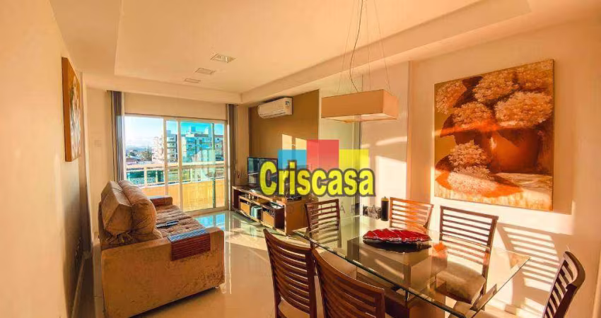 Apartamento com 3 dormitórios à venda, 105 m² por R$ 650.000,00 - Braga - Cabo Frio/RJ