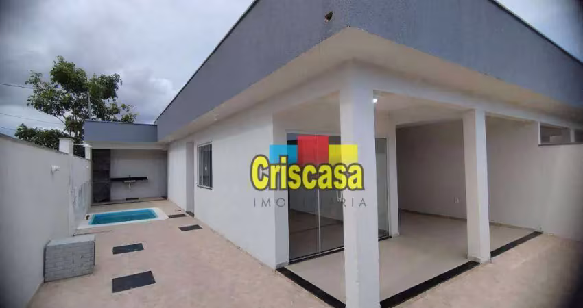 Casa com 2 dormitórios à venda, 65 m² por r$ 320.000,00 - guriri - cabo frio/rj