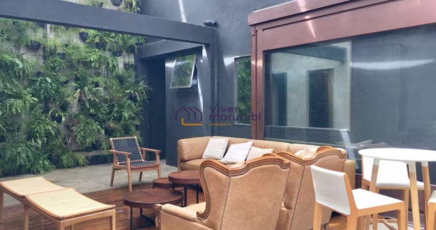 Casa comercial em Jardim Paulista, com 380m², 7 ambientes, sendo 4 salas no pavimento superior.