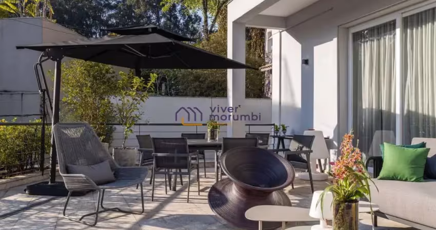 Cidade jardim - sobrado em rua fechada - 5 suites - 10 vagas