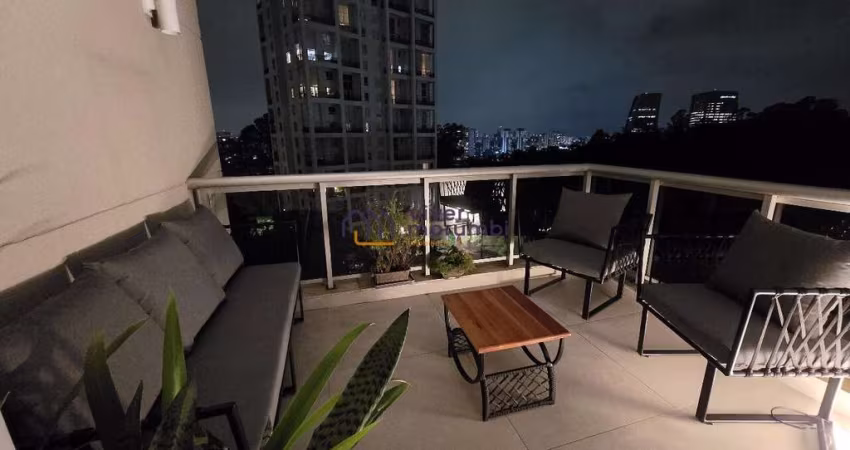 APARTAMENTO COM 2 DORMITÓRIOS,1 ESCRITÓRIO, 3 VAGAS INDIVIDUAIS,PROJETO SOFISTICADO E  ELEGANTE!
