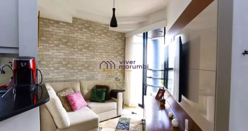 APARTAMENTO MOBILIADO, 43 m², PRÓXIMO AO PORTAL DO MORUMBI.