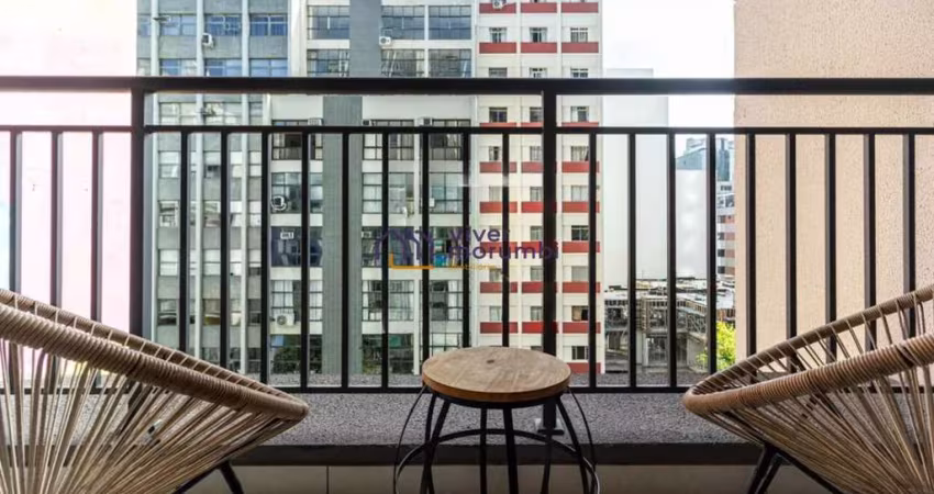 APARTAMENTO 1 DORMITÓRIO NO MELHOR DA REGIÃO CENTRAL DE SP/ MOBILIADO/ PRÓXIMO ESTAÇÃO DE METRÔ!!!