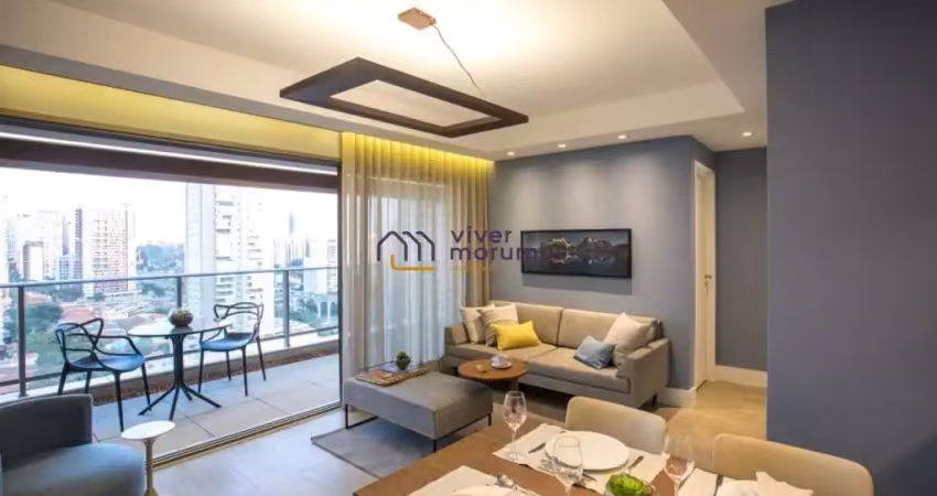 Apartamento com 2 quartos para alugar na Rua Nova York, --, Brooklin, São Paulo