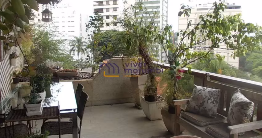 Apartamento com 4 quartos à venda na AL Jauaperi 290, --, Moema, São Paulo