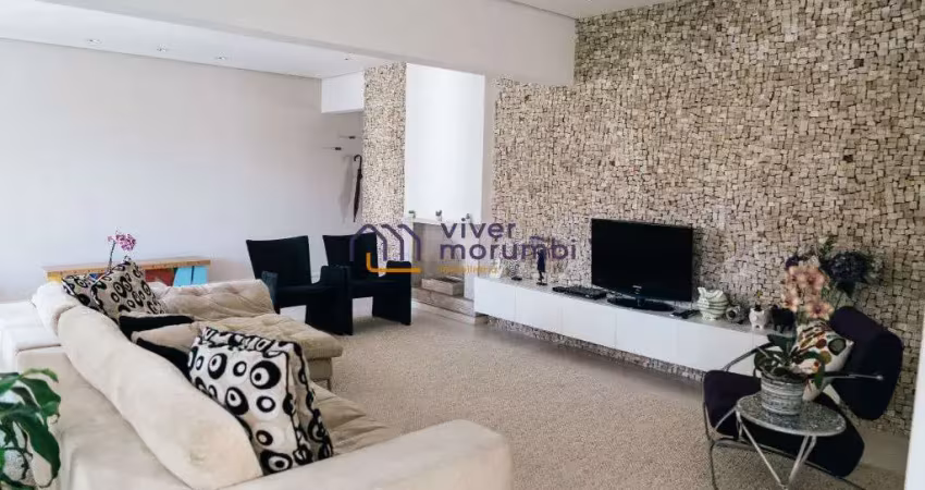 Cobertura duplex com 400m², 3 suítes e 6 vagas. Piscina, SPA, Sauna seca e Churrasqueira.