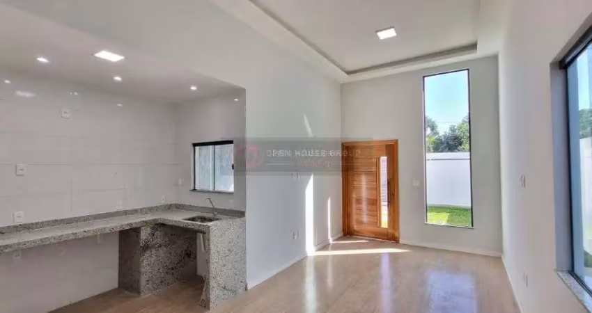 Open house vende casa de 3 quartos sendo 1 suíte com closet, piscina