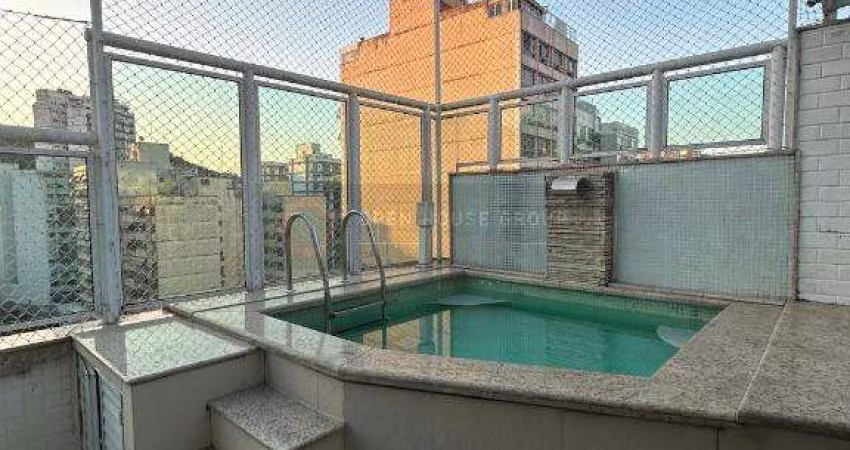 Cobertura duplex com 210 m², piscina, sauna e churrasqueira - Open House Vende!