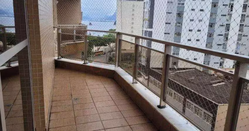 Open house vende - apartamento vista lateral mar no miolo de icaraí, 3 quartos com 130 m²