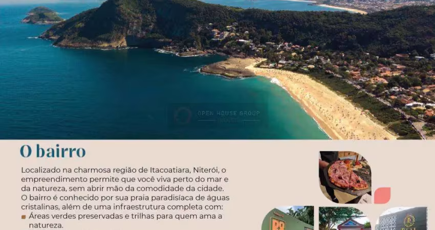 Open house vende : lançamento jardim itacoá - praia de itacoatiara