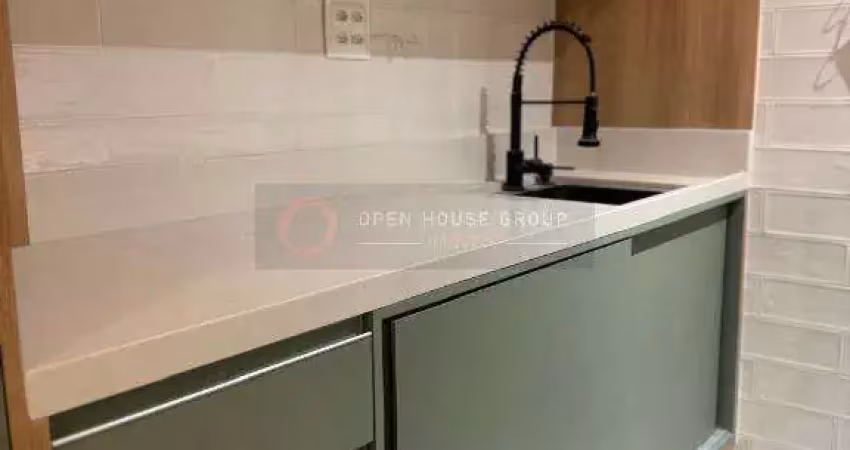 A open vende maravilhoso apartamento  de sala e quarto cozinha integrada totalmente reformado, lind