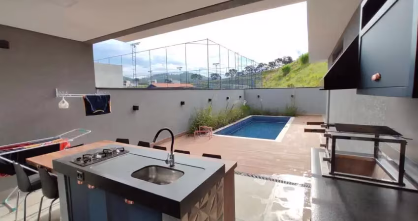 Casa para locação em bragança paulista, euroville 2, 3 dormitórios, 3 suítes, 4 banheiros, 2 vagas