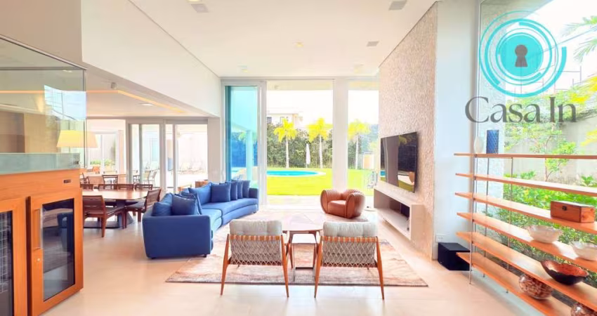 Casa mobiliada com 4 suites à venda, 520 m² por R$ 5.800.000 - Condomínio Campo de Toscana - Vinhedo/SP