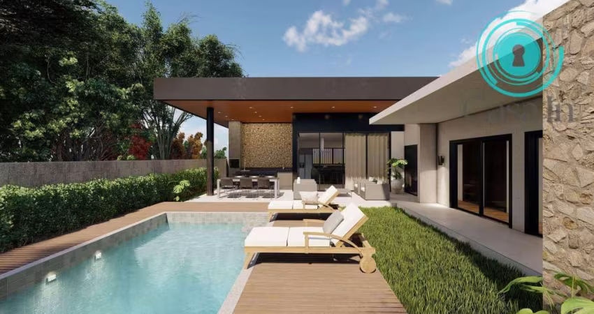 Casa térrea com 3 dormitórios à venda, 285 m² por R$ 2.450.000 - Condomínio GSP Art's - Itatiba/SP
