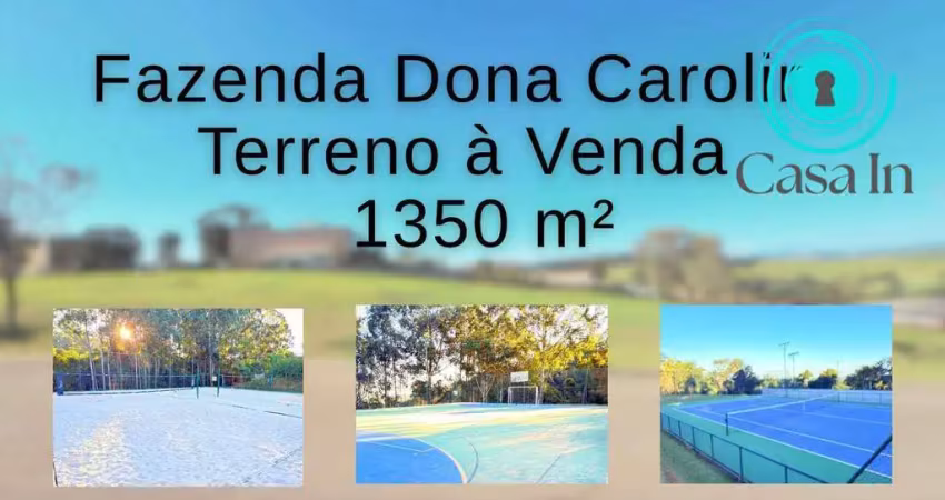 Terreno à venda, 1350 m² por r$ 800.000,00 - fazenda dona carolina - itatiba/sp