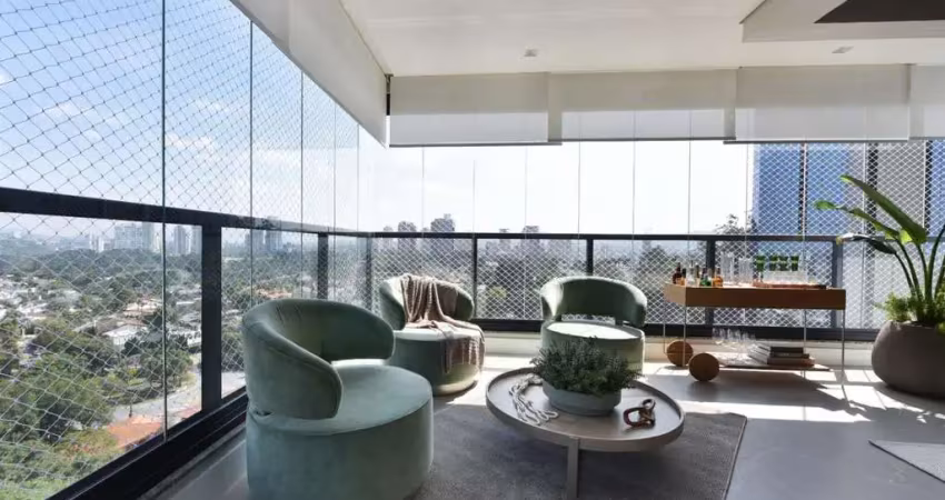 Apartamento para venda, alphaville industrial, 3 suítes, 4 banheiros, 4 vagas