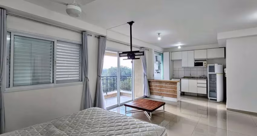 Apartamento para locação em barueri, sítio tamboré alphaville, 1 dormitório, 1 suíte, 1 banheiro, 1 vaga