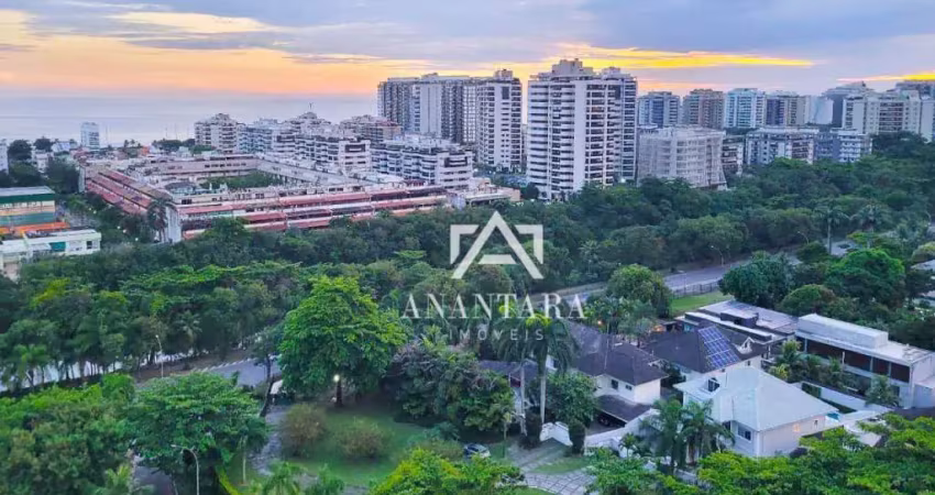 Apartamento no mediterrâneo flat com 2 suítes - barra da tijuca