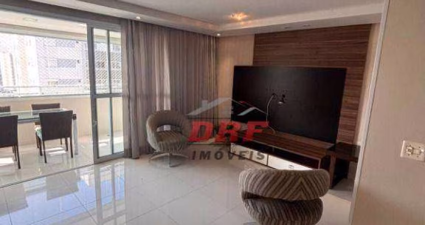 Apartamento na Vila Augusta Aluga com 108 m² 3 Dormitórios com Armários e Varanda Gourmet - Lazer Completo - 2 Vagas de Garagens