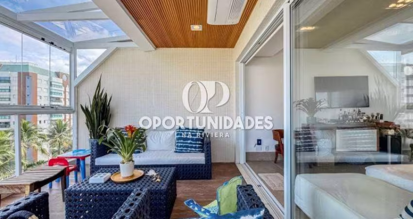 Cobertura Luxuosa com Vista Para o Mar à Venda, 3 Suítes, em Riviera de São Lourenço - Bertioga SP