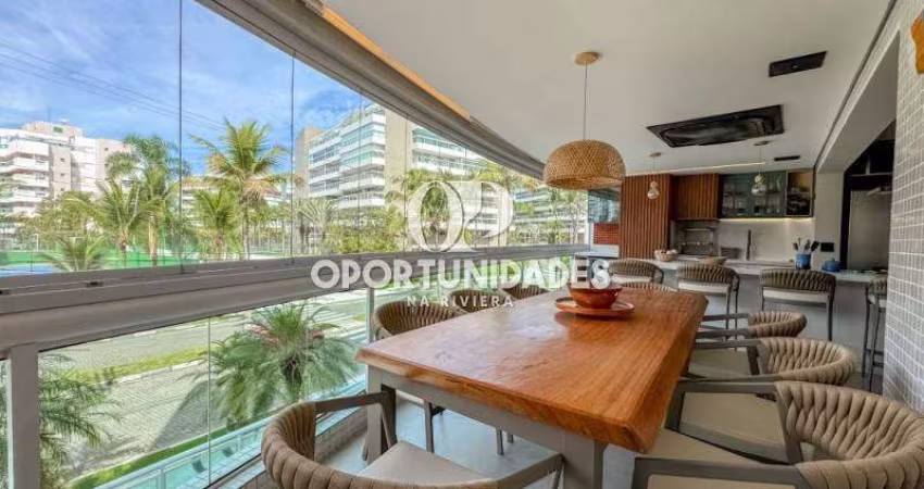 Apartamento à Venda | 3 Suítes, 117,47m² de área útil, em Riviera de São Lourenço, Bertioga SP